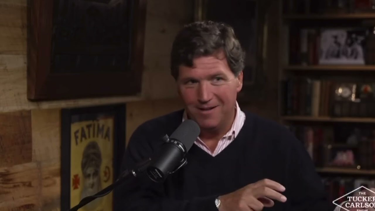 Tucker Carlson & Alex Jones Talk Conspiracies