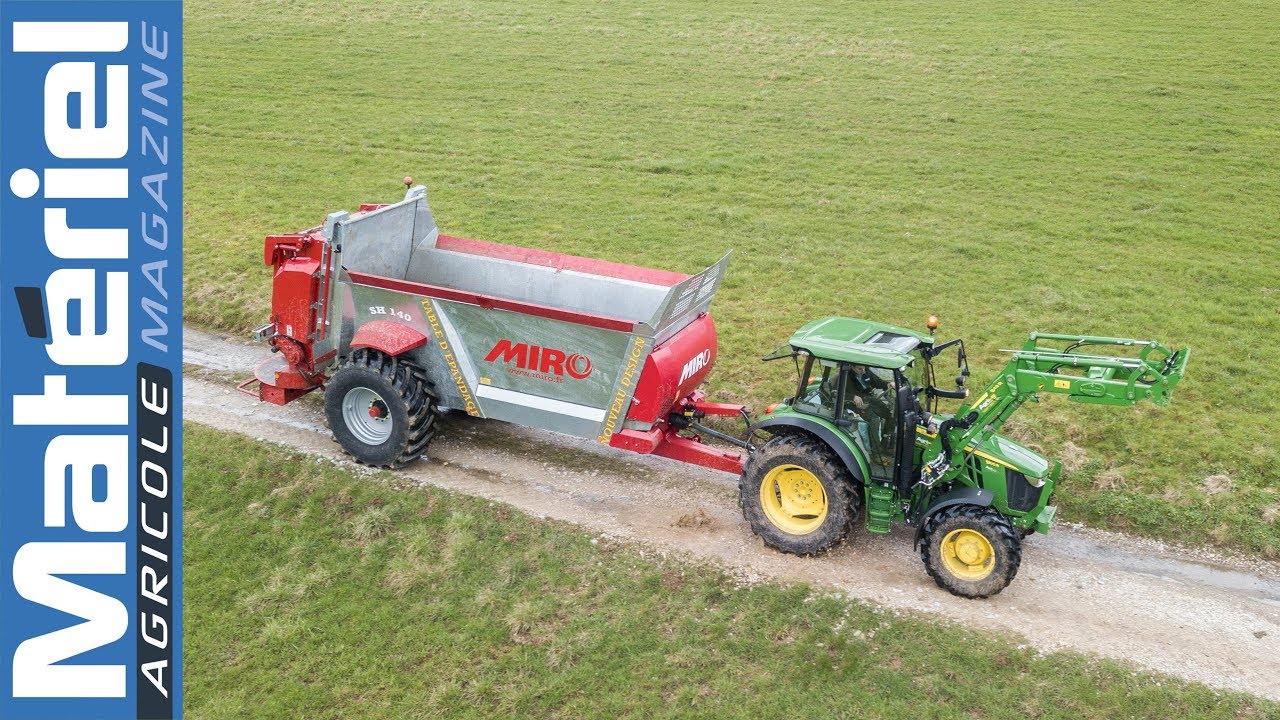 Test drive du John Deere 5100R by Matériel Agricole
