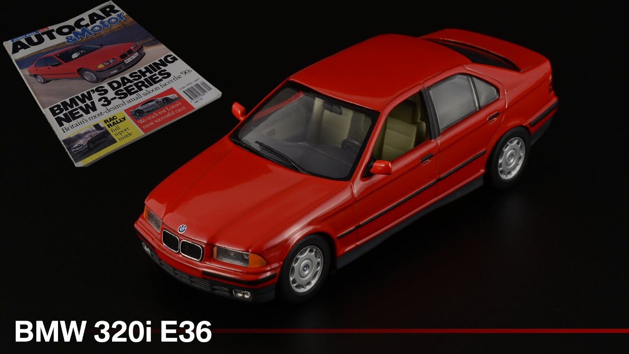 Девяностые: BMW 320i E36 // Minichamps // Масштабные модели автомобилей BMW 1:43 // Коллекция BMW