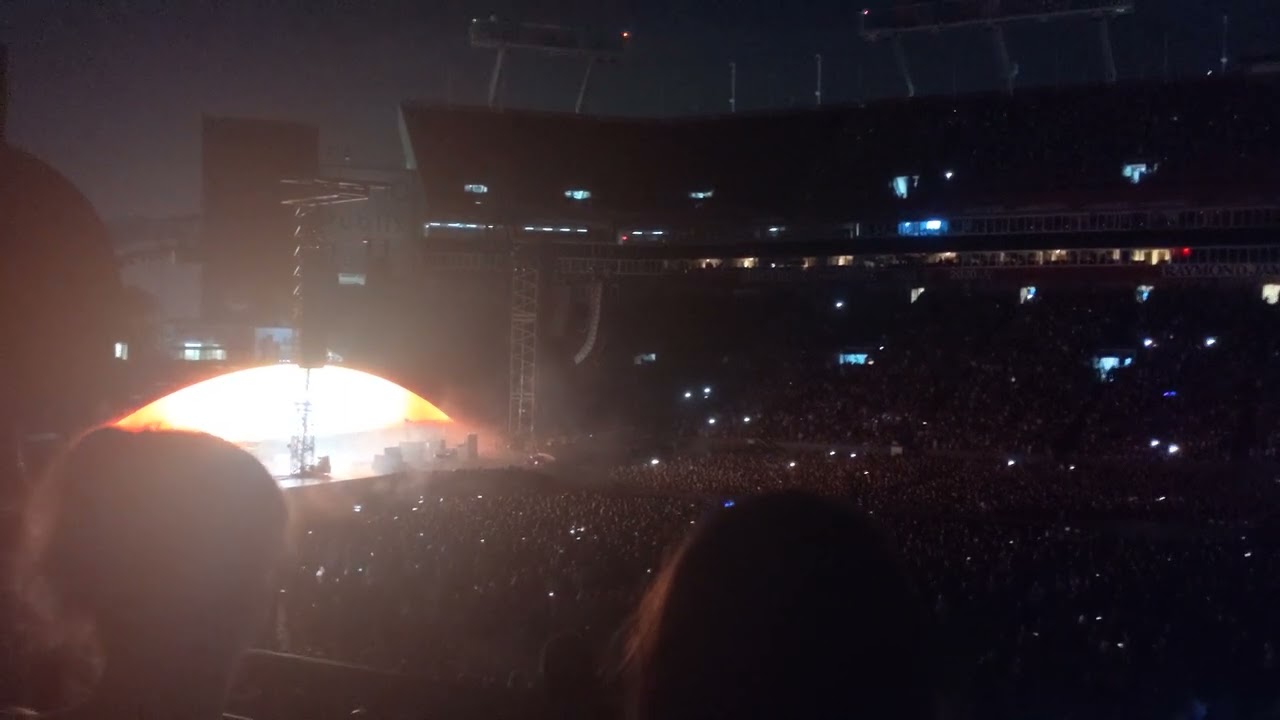 Coldplay Sunrise Live At Tampa Raymond James Stadium Music of The Spheres World Tour