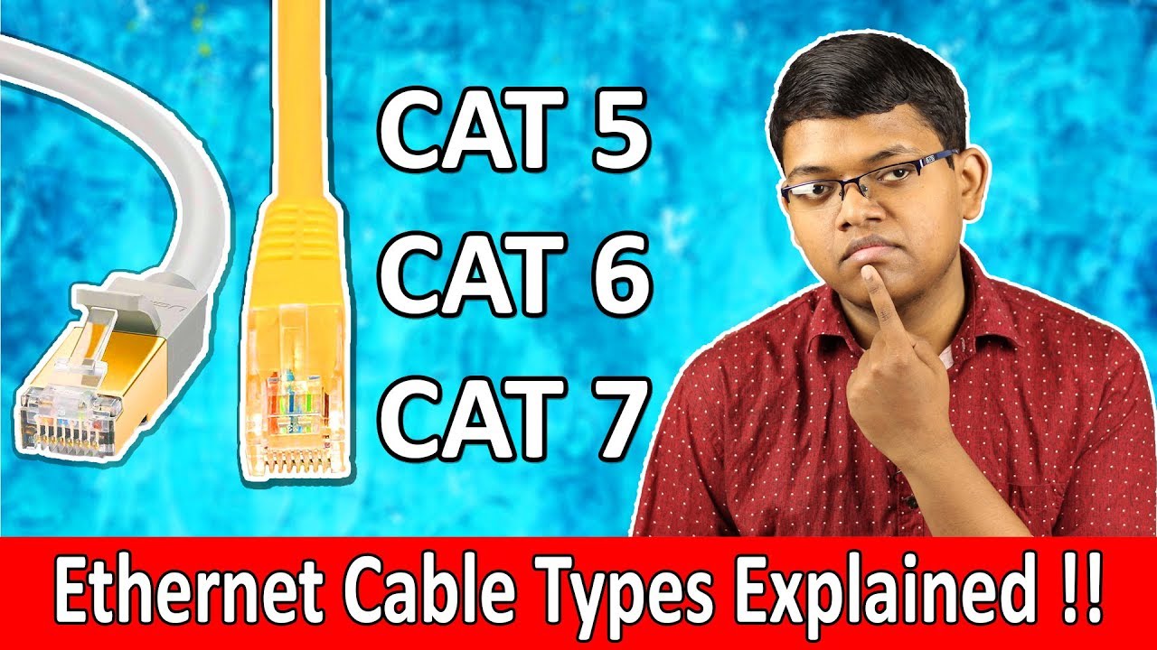 What Ethernet Cable to Use? Cat5? Cat6? Cat7? Explained in Hindi