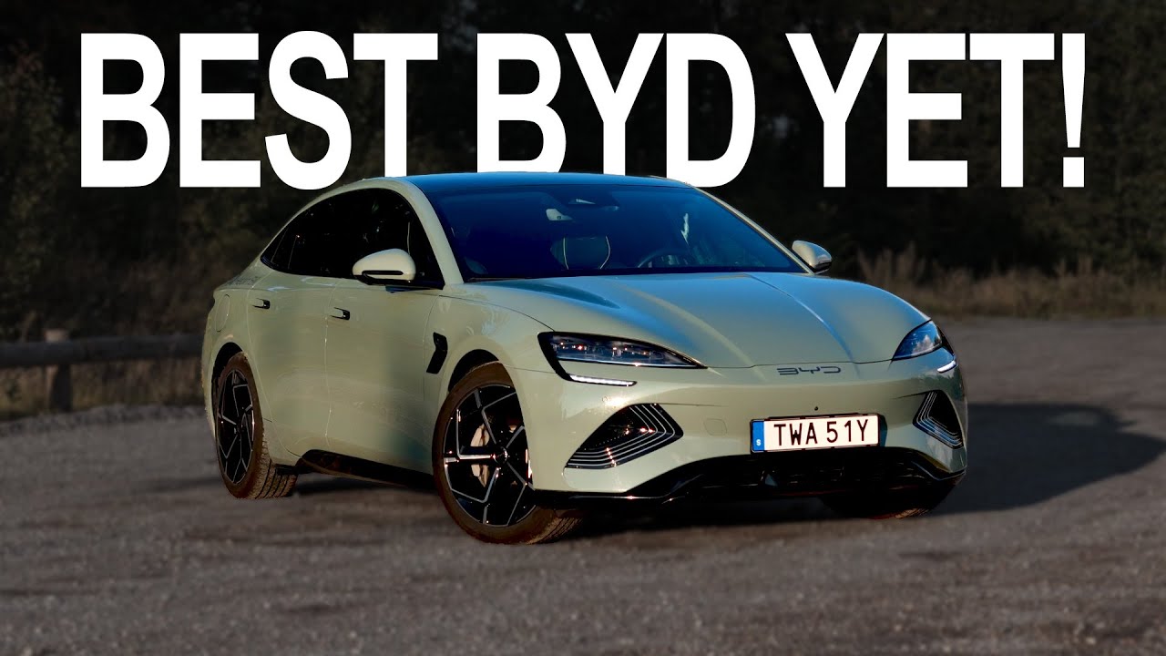 BYD Seal: потрясающий внешний вид и плавный ход | Полный обзор