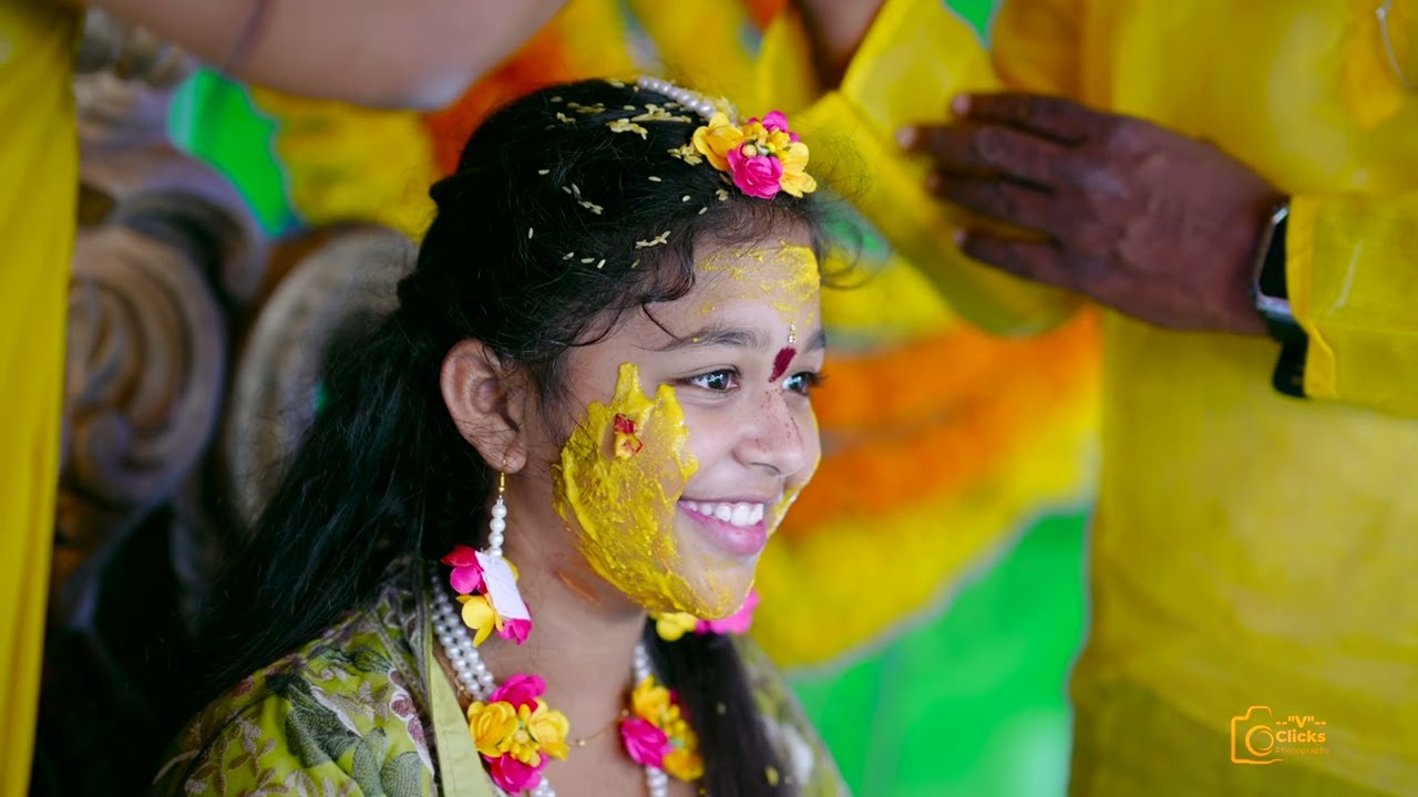 Avanthika's Haldi event