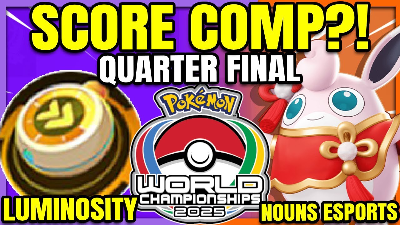 SCORE COMP?! Luminosity vs Nouns Esports - World Championships | Pokemon Unite