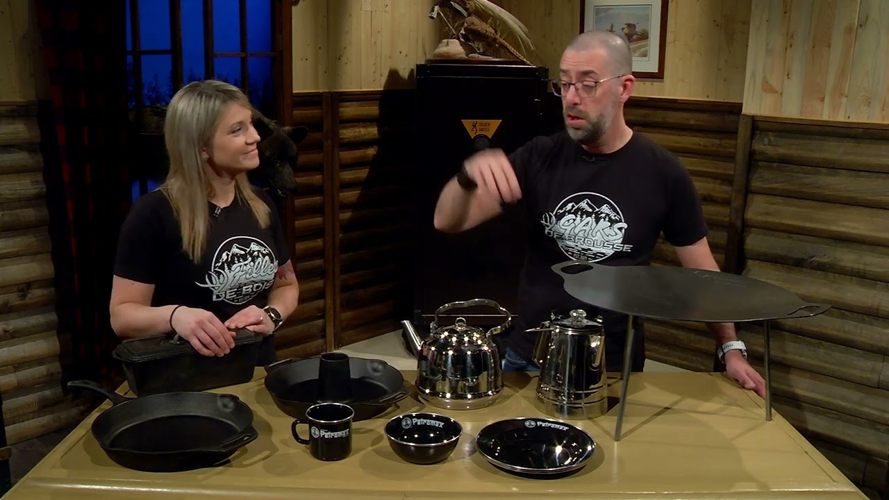 Les produits de cuisine extérieure sur le feu avec Petromax | Aventure Chasse Pêche