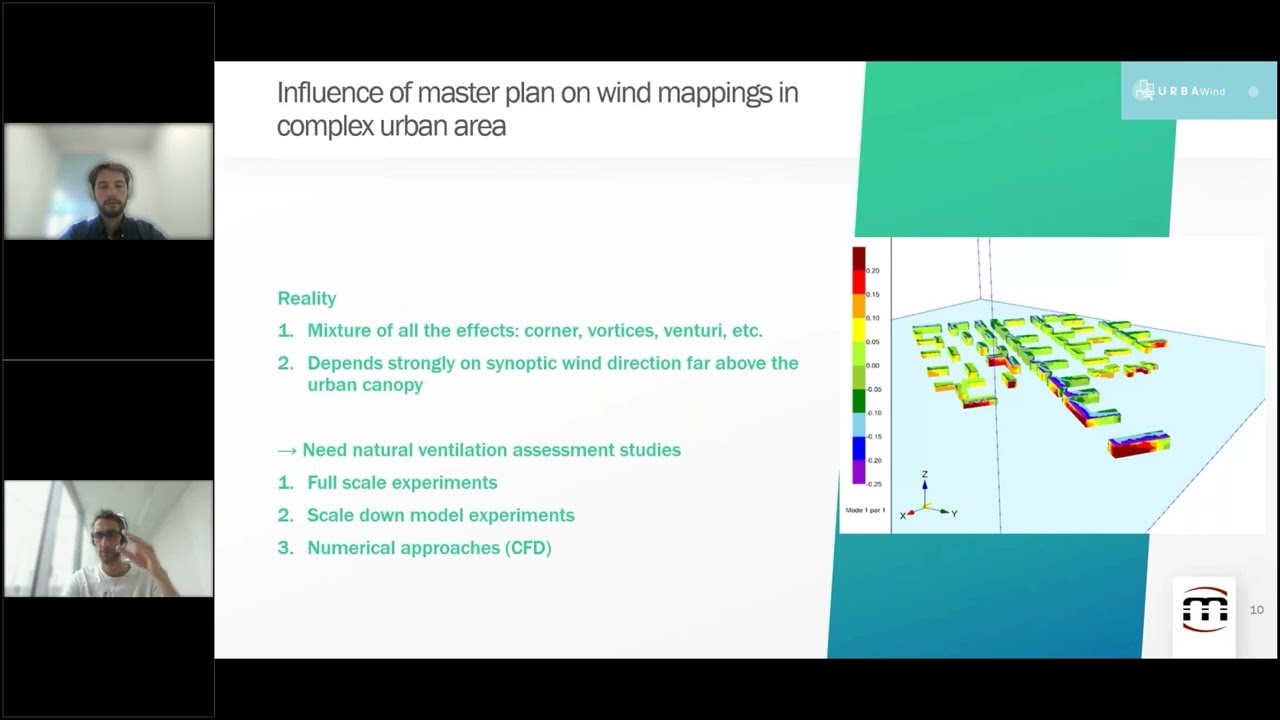 How to assess the natural ventilation of buildings in urban areas using CFD software? Webinar