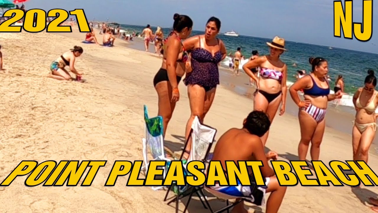 Point Pleasant Beach New Jersey - Beach Walk 2021