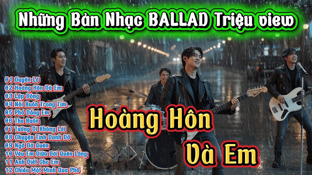 Những Bản Nhạc BALLAD Triệu View HOT TIKTOK - Hoàng Hôn Và Em , Lập Đông