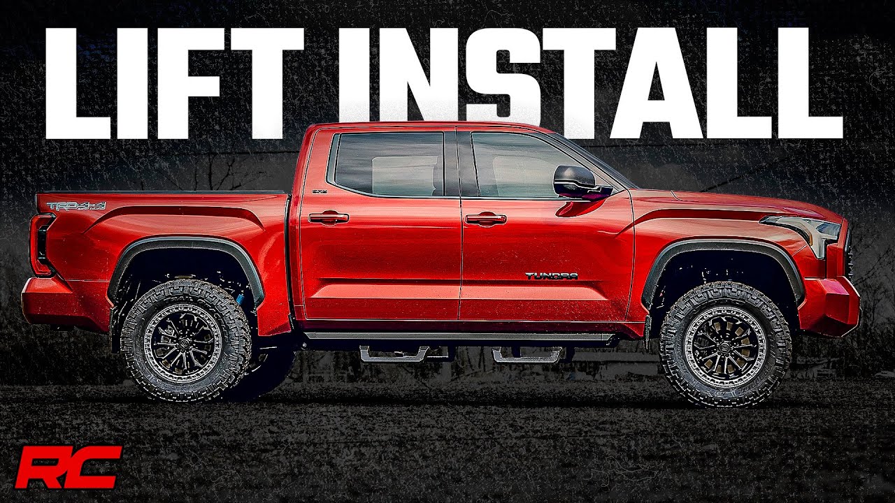 Installing 3.5-inch Lift Kit 2022 Toyota Tundra TRD 4x4