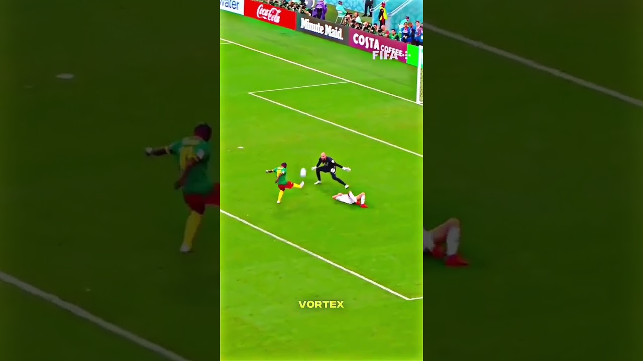 The best goal in the world cup#aboubakar #cameroun #shorts