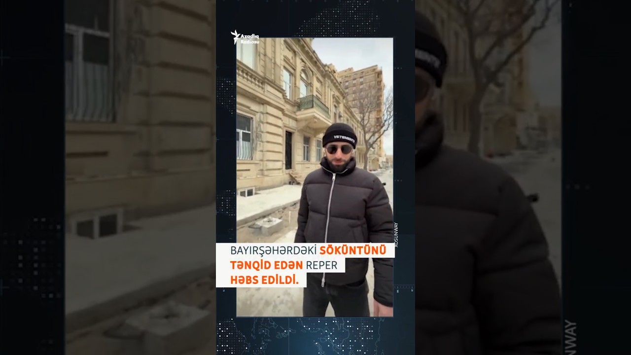 Elşad Xose həbs edildi - Bayırşəhərdə s&ouml;k&uuml;nt&uuml;n&uuml; tənqid etmişdi #shorts #shortsvideo