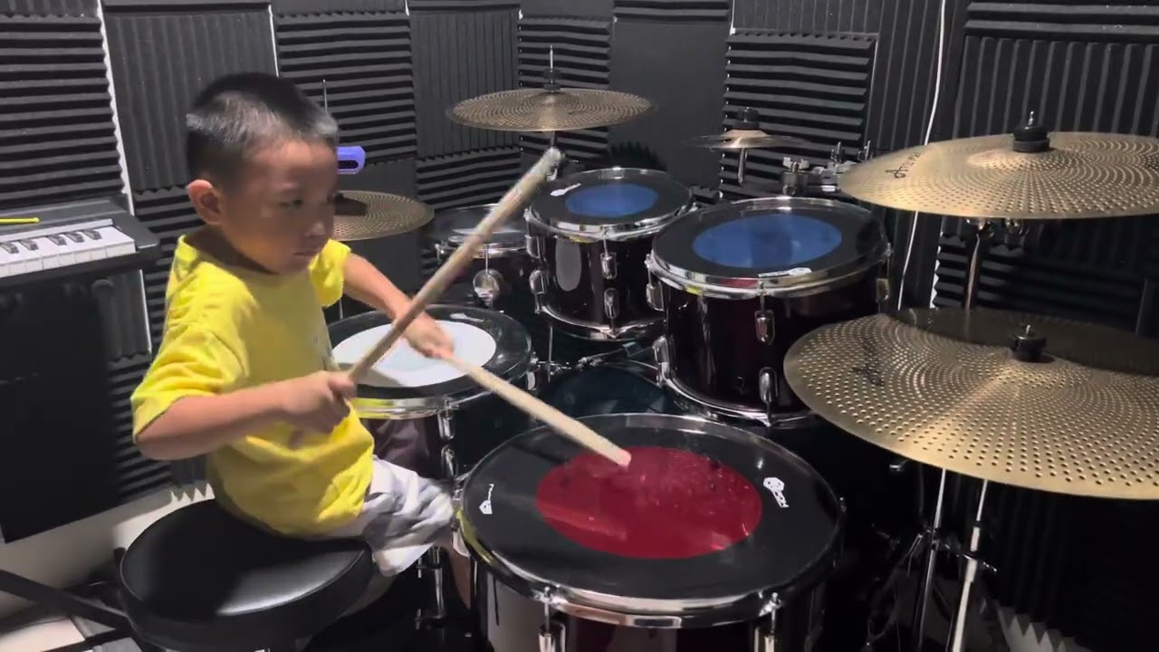Drummin’ with the new cowbell