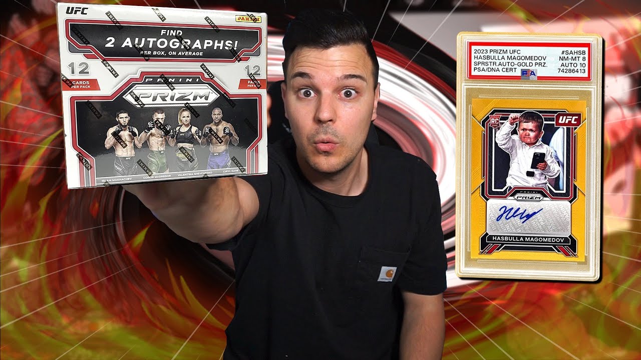 Buscando La Carta del Año! HASBULLA Rookie Firmada 💥 UFC Panini Prizm