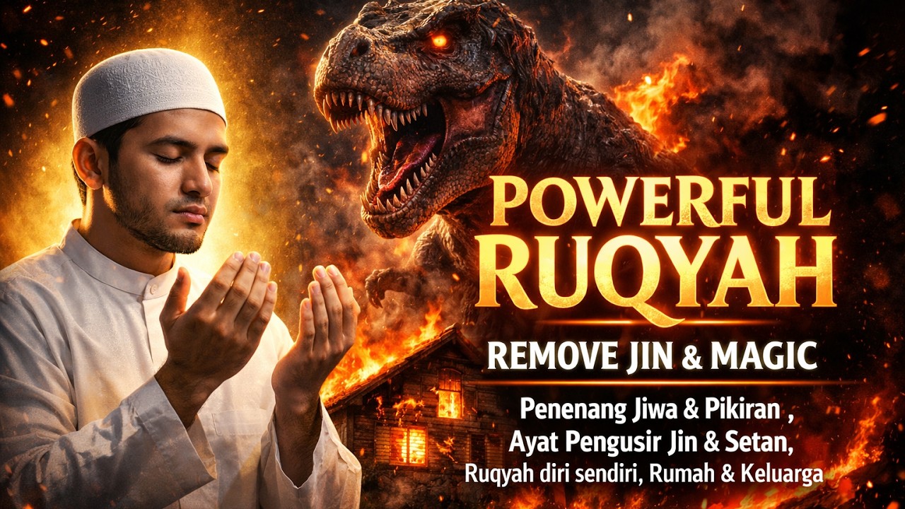RUQYAH RUMAH PENGUSIR JIN, SETAN & SIHIR DI RUMAH & TUBUH, PENENANG HATI DAN FIKIRAN | BY ALAA AQEL