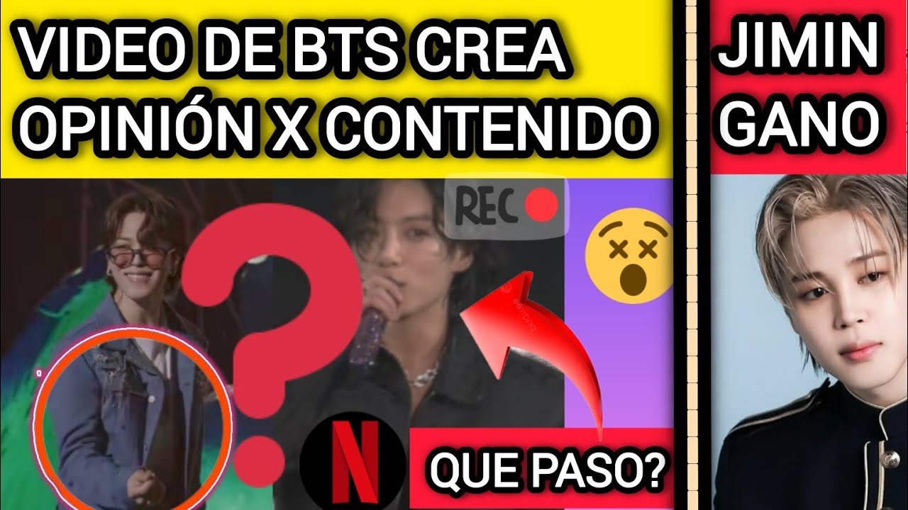 🚨VIDEO de BTS CREA COMENTARIOS FUERTES POR CONTENIDO E..⁉️QUE PASO CON JIMIN?😨noticiasdebts 