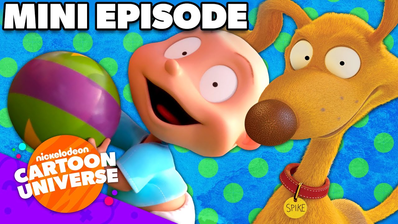 NEW Rugrats Shorts with Baby Tommy and His Dog Spike! 🍼| Nicktoons
