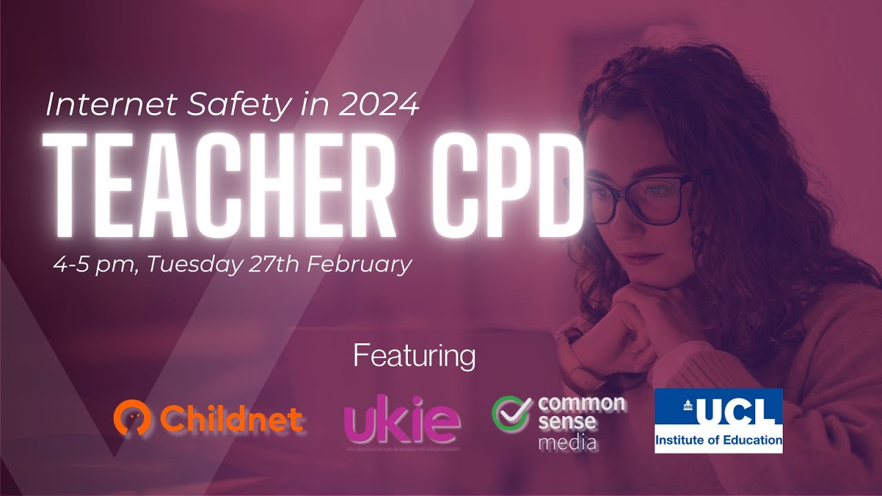 VotesforSchools Teacher CPD: Internet Safety in 2024