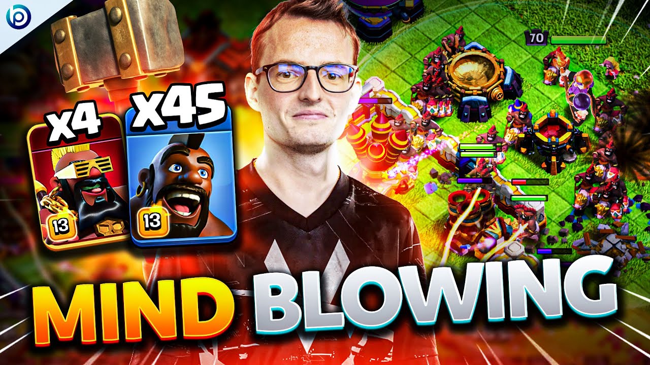 SYNTHE uses ZAP MASS HOG RIDER at 6000 CUPS and it's UNSTOPPABLE | Legend Attacks TH16 CoC