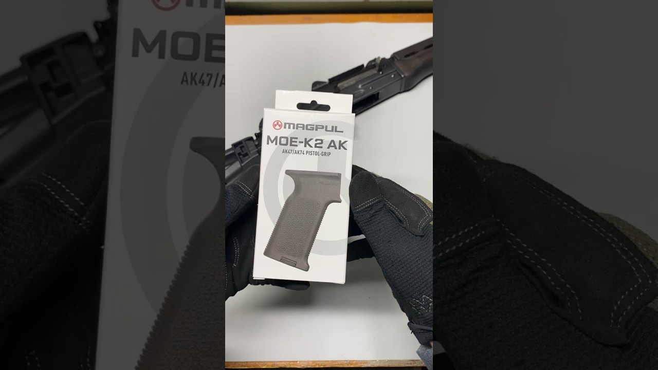 Magpul MOE-K2 AK Grip Install #shorts #magpul #k2 #ak556 #zastava