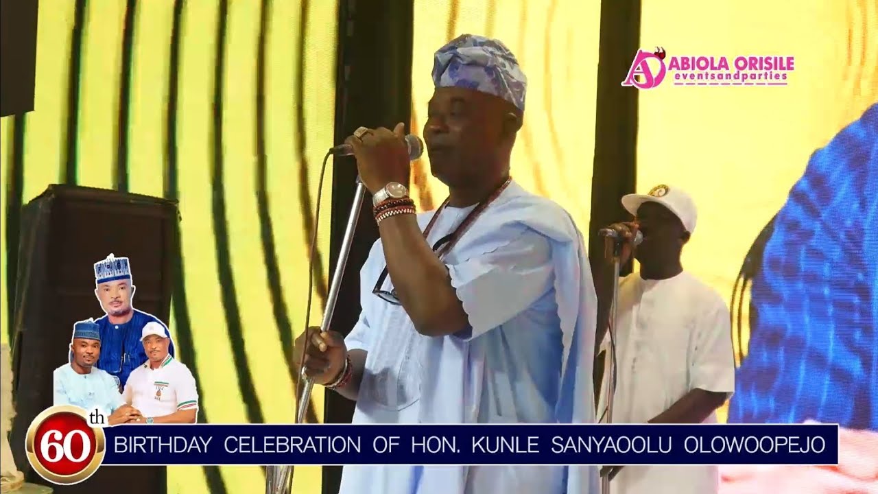 WATCH K1 D ULTIMATE FULL PERFORMANCE AT THE 60TH BIRTHDAY CEREMONY OF HON. KUNLE SANYAOLU.