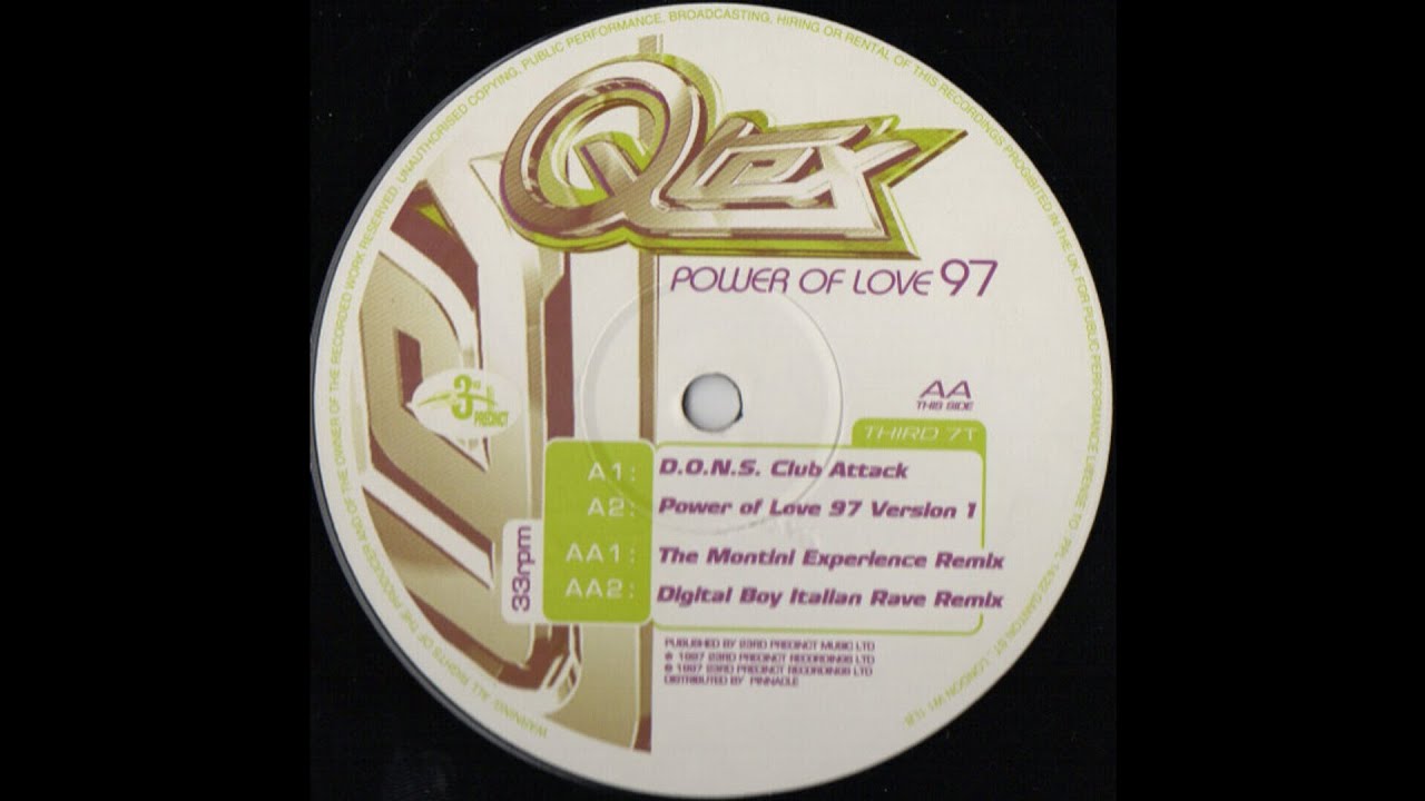 Q-Tex - Power of Love (D.O.N.S. Club Attack Mix) (Acid Trance 1997)