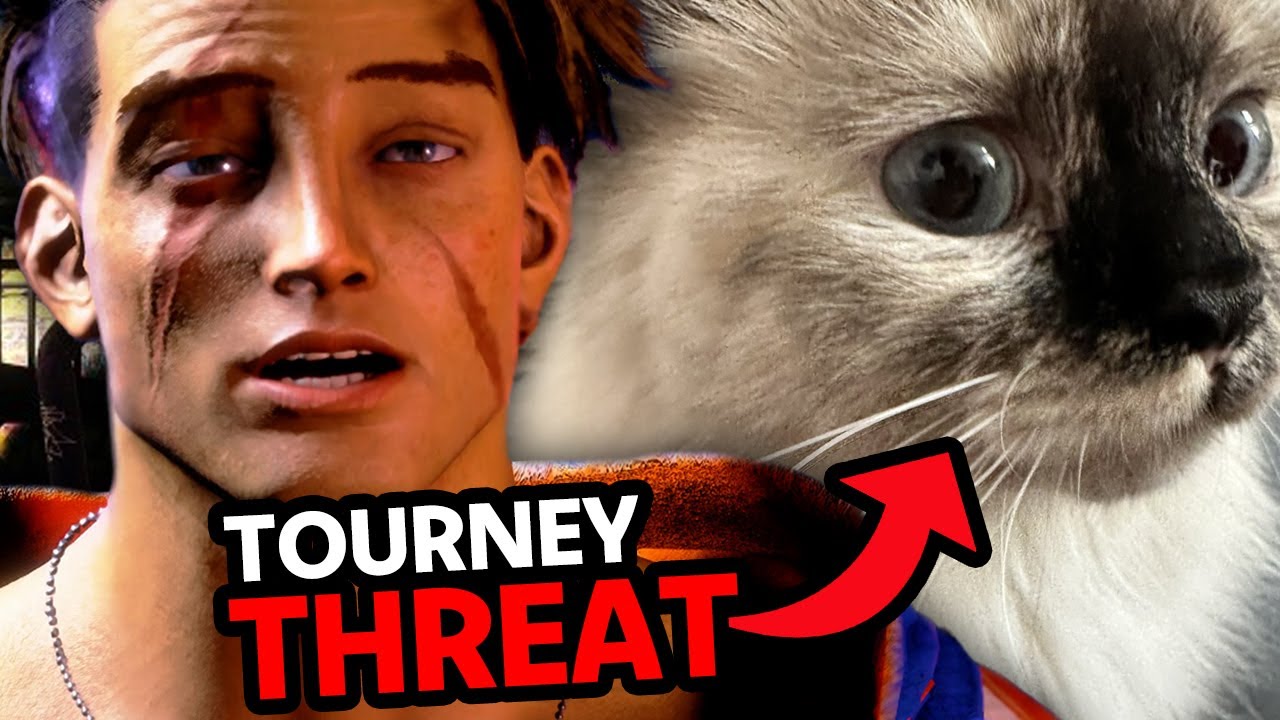 My Cat ALMOST LOST the Game for me in a Street Fighter Tournament