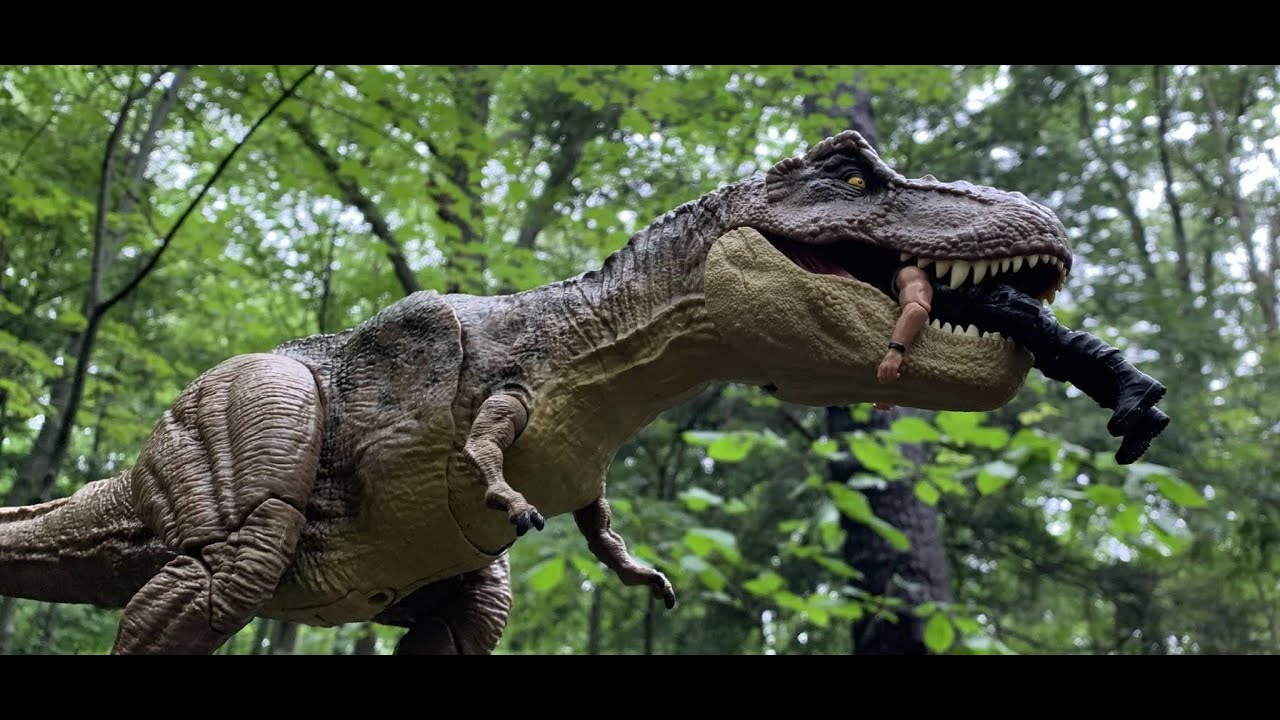 Jurassic World Dino Escape Stomp 'N Escape Tyrannosaurus Rex Review