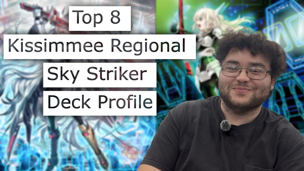 Yu-Gi-Oh! Kissimmee Regional Top 8 Pure Sky Striker Deck Profile & Discussion ft. Willi Flores