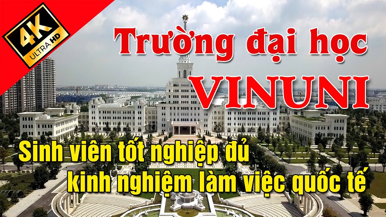 Trường đại học VINUNI. Sinh viên tốt nghiệp đủ kinh nghiệm làm việc quốc tế.