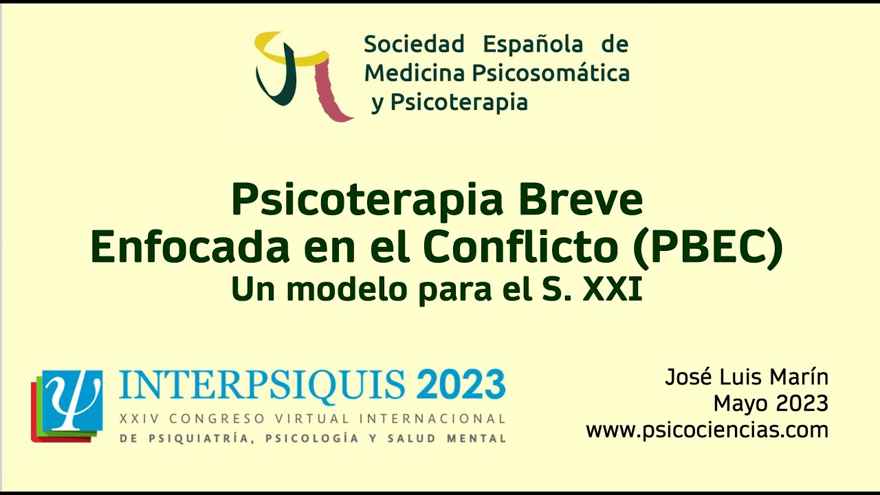 Psicoterapia Breve Enfocada en el Conflicto