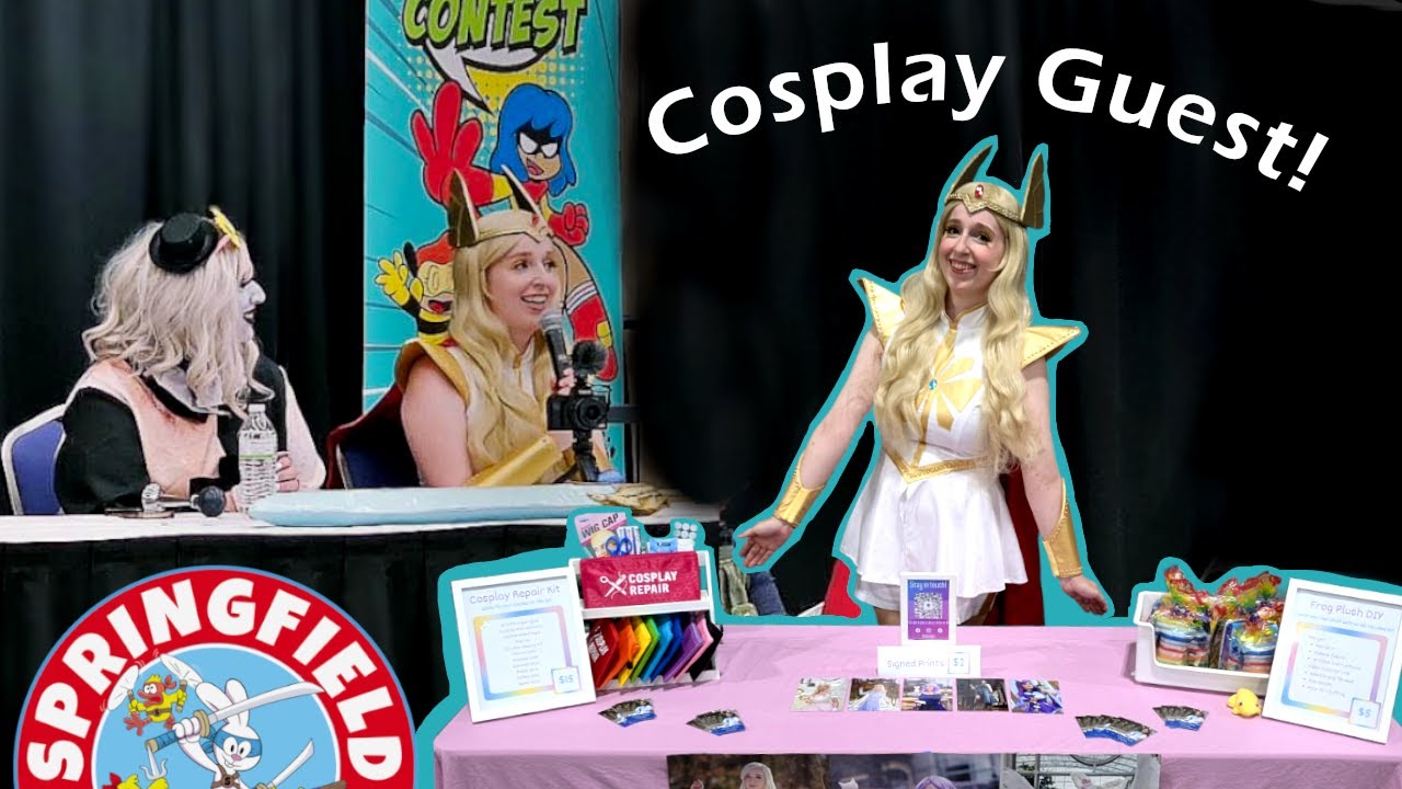 I Went Behind The Scenes As A Cosplay Guest | Springfield Comic Con Vlog 2024