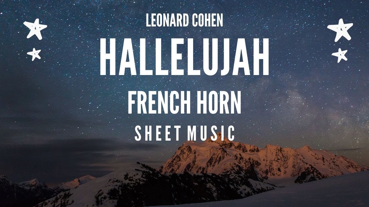 Hallelujah - French Horn Sheet Music