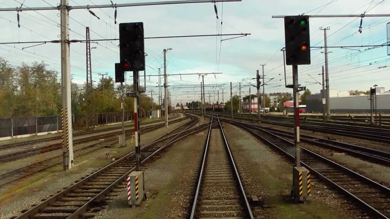Aschacher Bahn - Führerstandsmitfahrt von Aschach a.d.Donau nach Wels (Verschiebebahnhof)