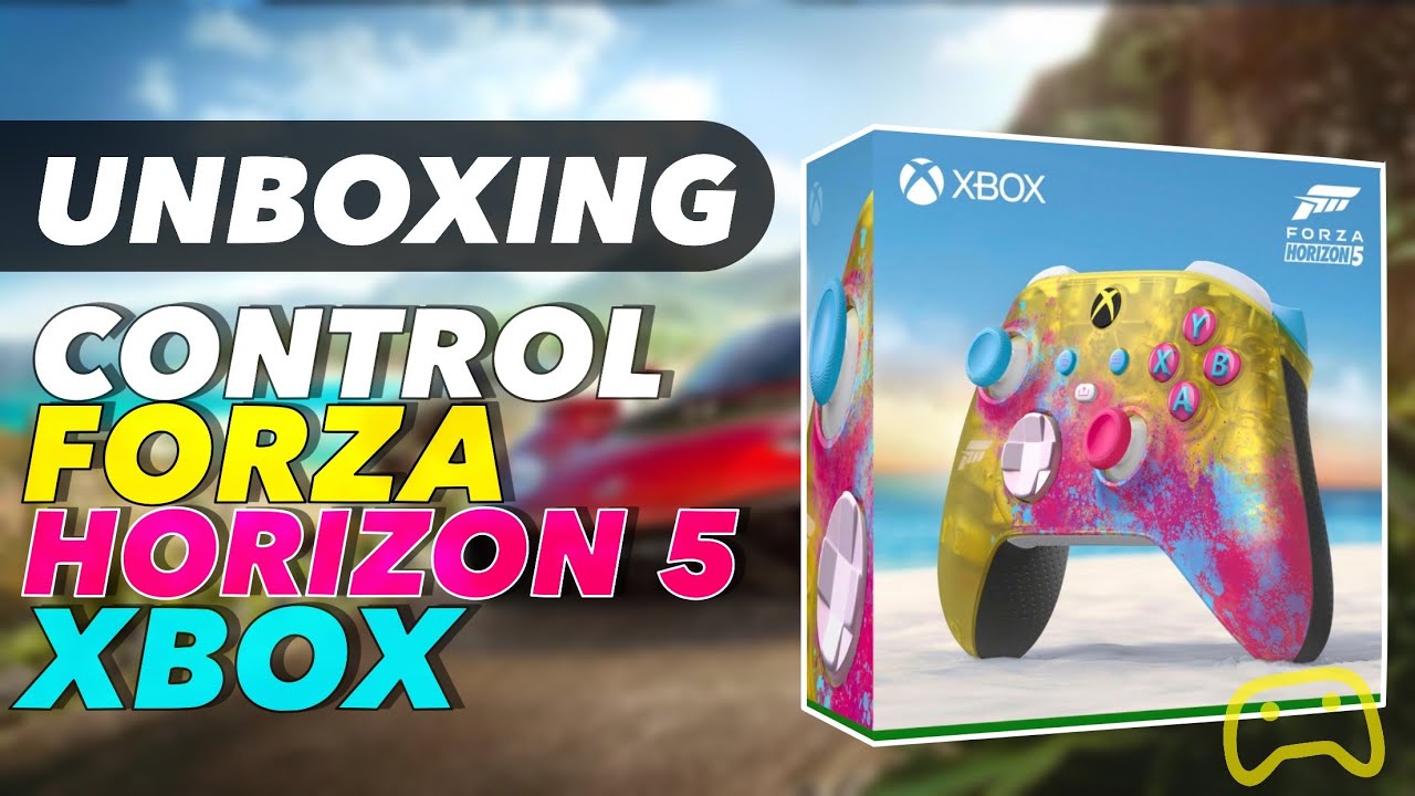 Unboxing Control Forza Horizon 5 Xbox Series X-S en Español (MX)
