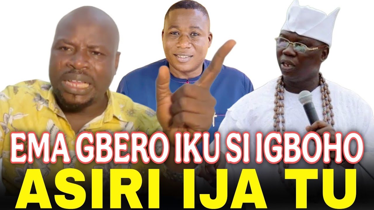 ASIRI IJA TU!! ABURO OLOYE SUNDAY IGBOHO JADETAN LORI ORO AARE GANI ADAMS ATI OLOYE SUNDAY IGBOHO 