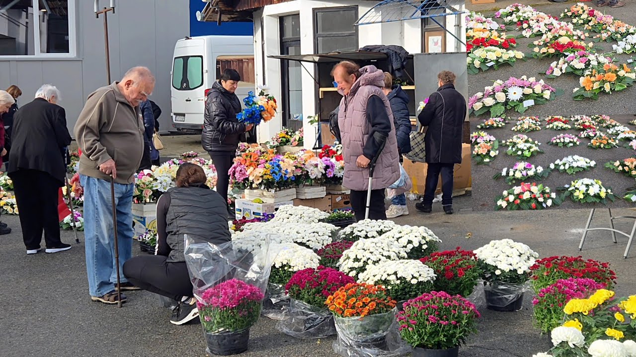 Orahovica:Ponuda cvijeća i cvjetnih aranžmana za blagdan Svih svetih 🕯️🌿 
