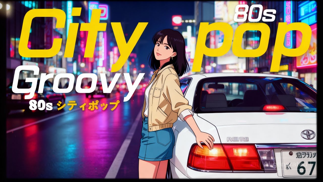 💿80s Groovy City pop Vol.1ㅣ그루비 시티팝 ㅣグルービー シティポップ