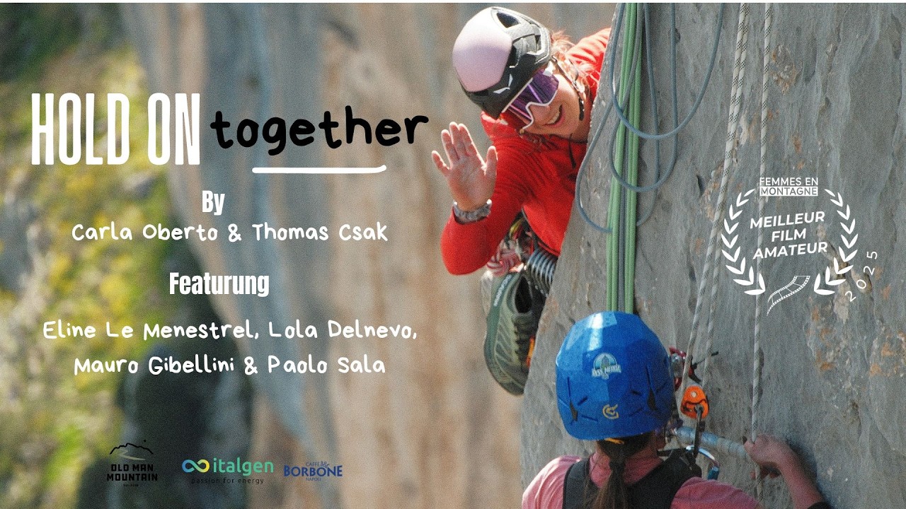 Hold On Together - Eline Le Menestrel and Lola Delnevo ecopoint climbing in Verdon
