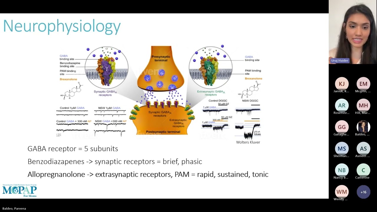 MCPAP for Moms: Discussing Zuranolone by Dr. Uruj K. Haider
