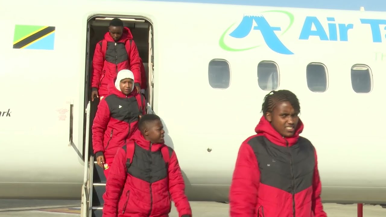 U20 Rising Starlets Arrive TZ- Dar es Salaam a head of their Return Leg Match with Tanzania Queens.