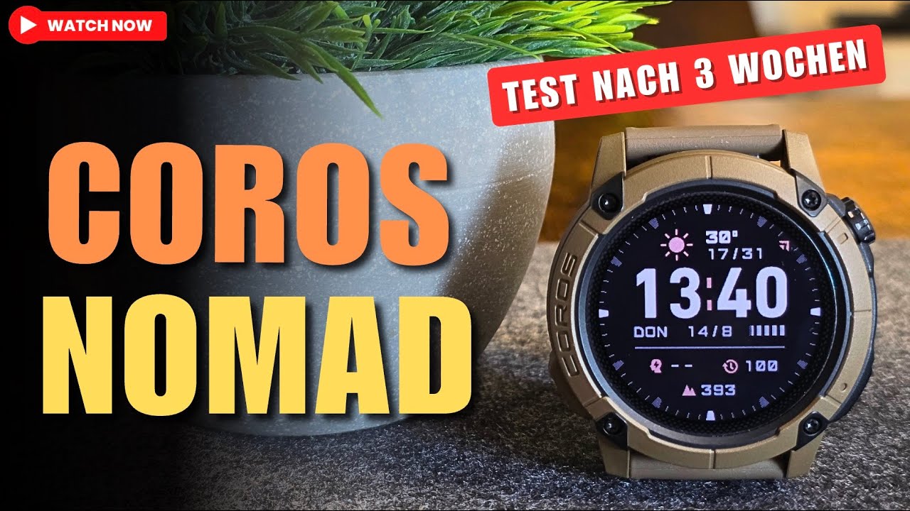 Coros Nomad im Test: Konkurrenz für die Garmin Instinct 3 Serie?