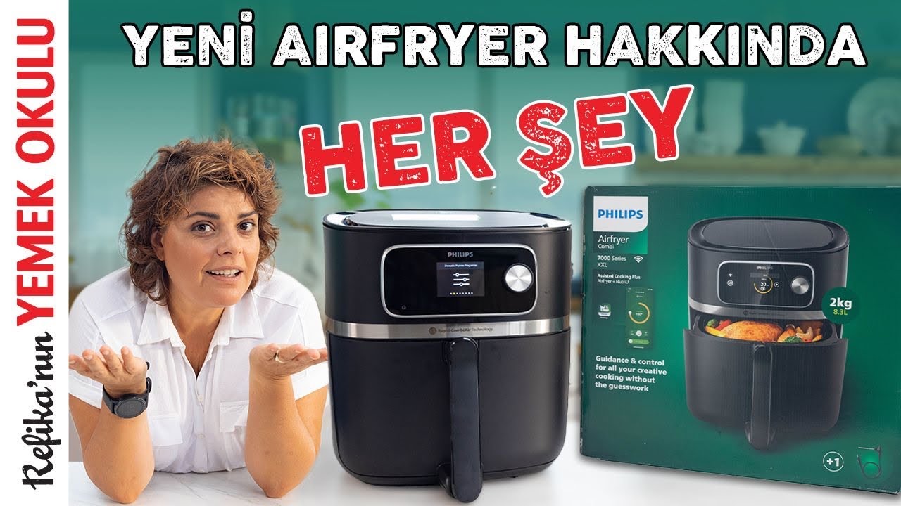 Yeni Philips Airfryer KUTU AÇILIMI! 📦 Philips Airfryer Combi XXL 7000 | Yeni Özellikleri İnceledik