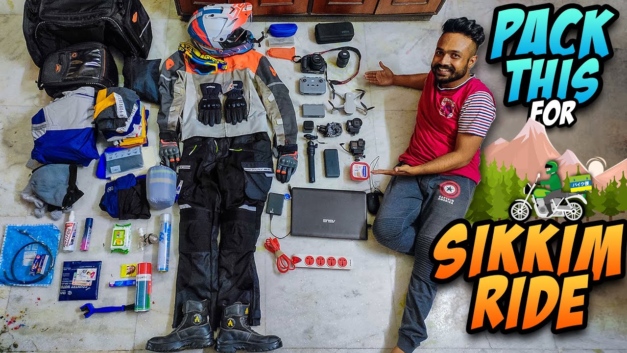 Final Packing for Sikkim Ride | Mission Gurudongmar Lake | Things to Pack for North Sikkim Tour Vlog