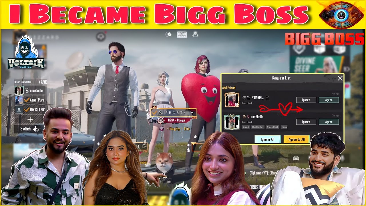 HOW TO IMPRESS RANDOM GIRLS ON 8V8 LOBBY | वह खुद आपको FRIEND REQUEST भेज देगी 😎