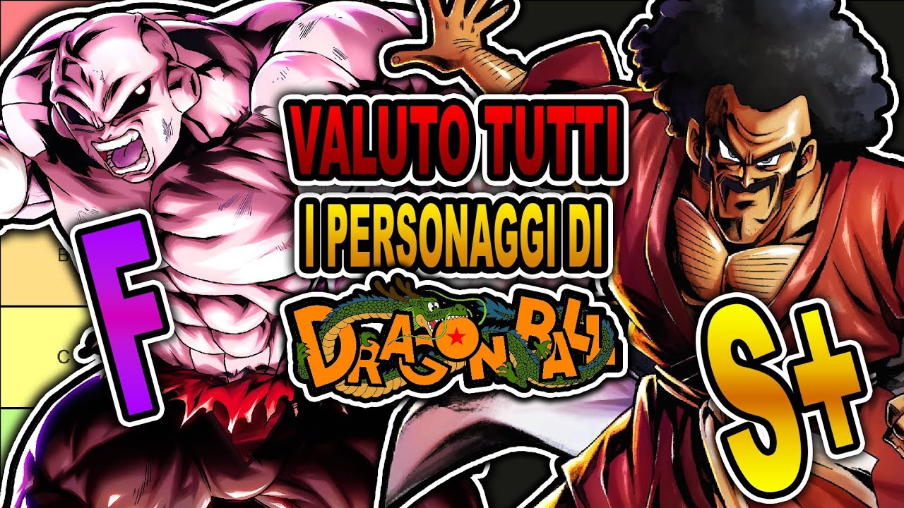 🐲 Valuto TUTTI i personaggi di Dragon Ball 🐉 Tier List