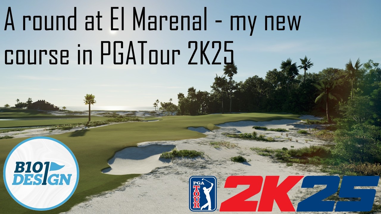A round at El Marenal - my new course in PGATour 2K25