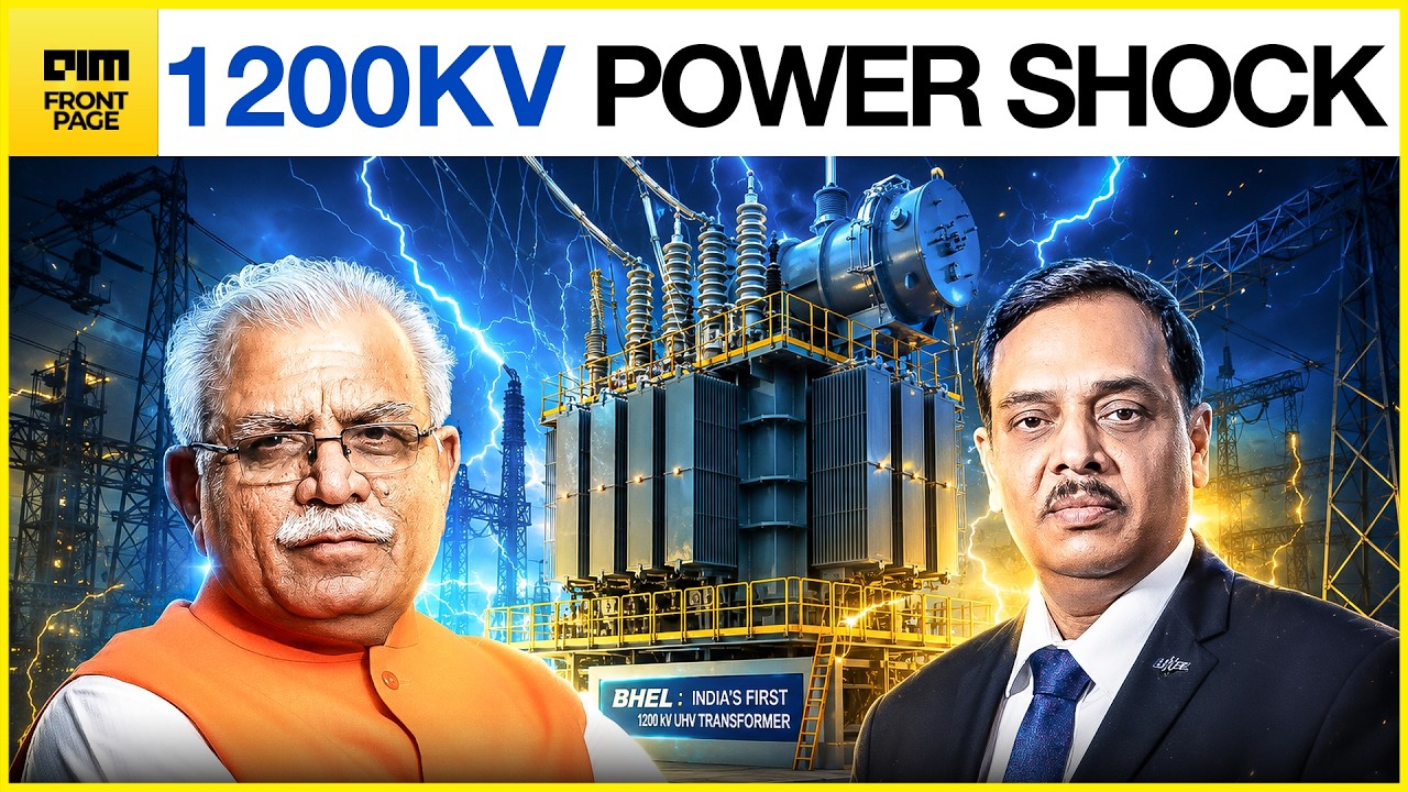 CONFIRMED: BHEL Builds India's First Indigenous 1,200 kV Transformer