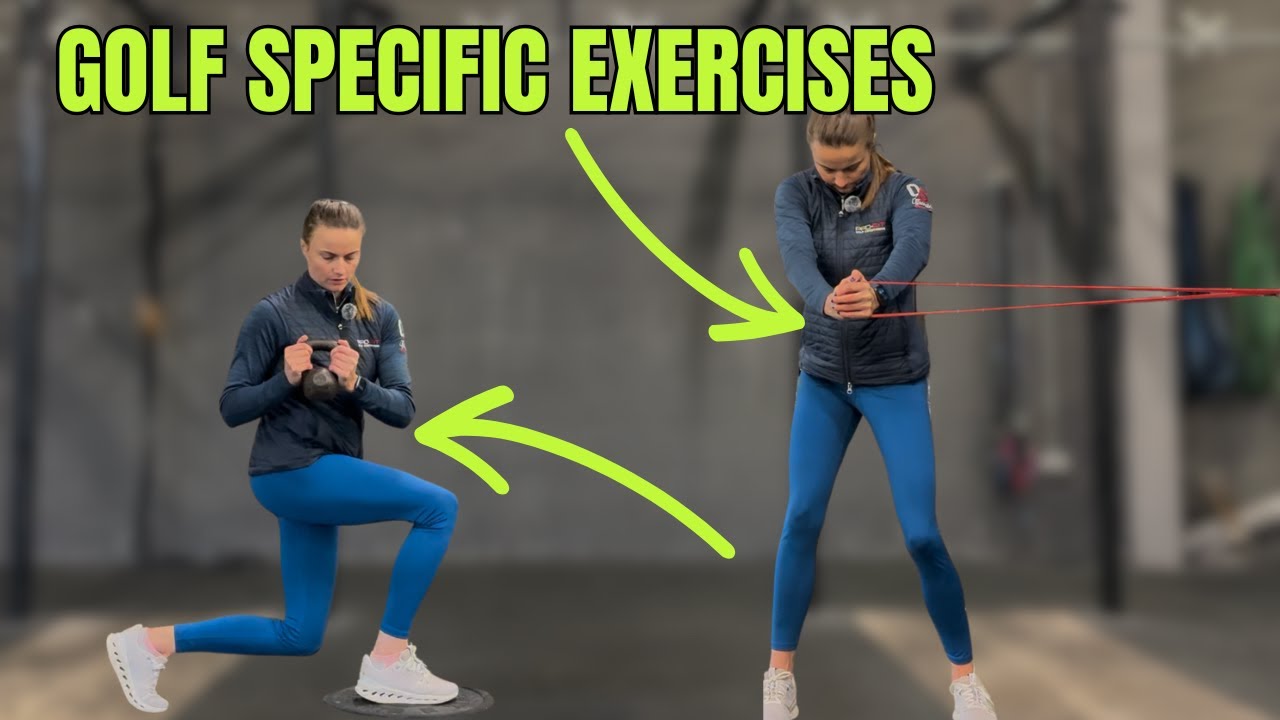 Golf Specific Exercises That Will LOWER YOUR HANDICAP! Do This To Improve Your Golf Swing!