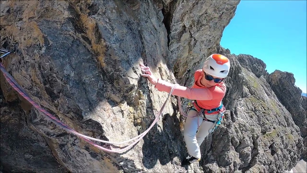 Wolfebnerspitze Klettern - Allgäuer Alpen
