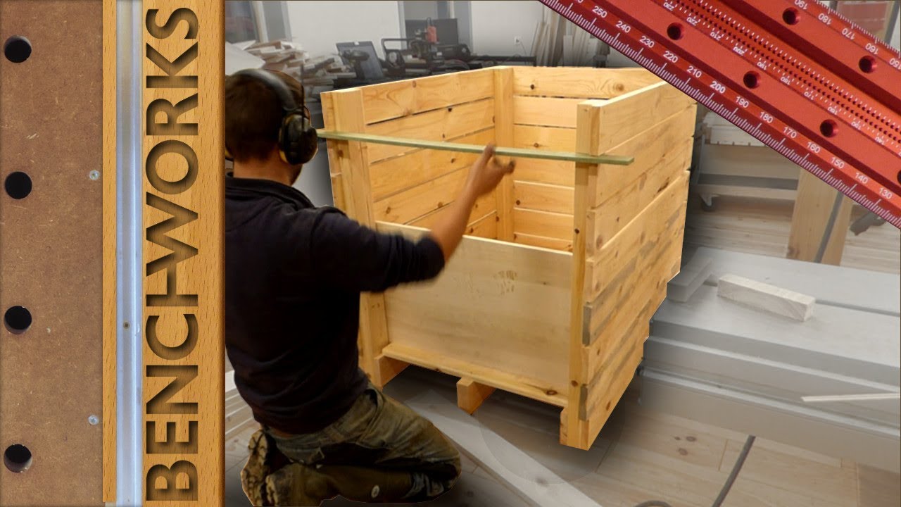 Making crates to store potatoes and onions